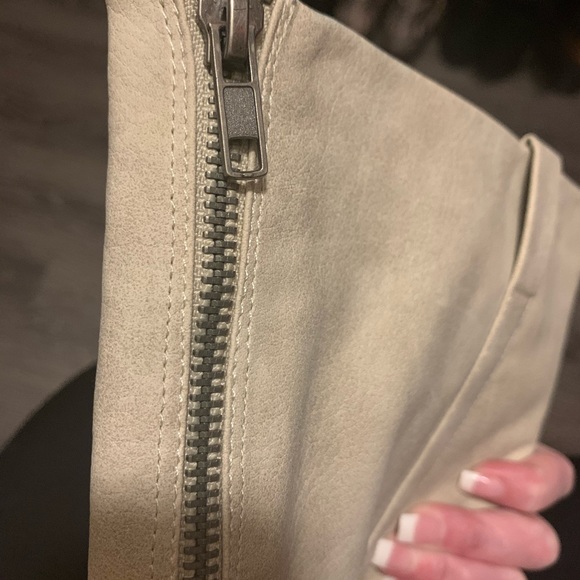 Tan leather rhinestone boots!! - Picture 6 of 7